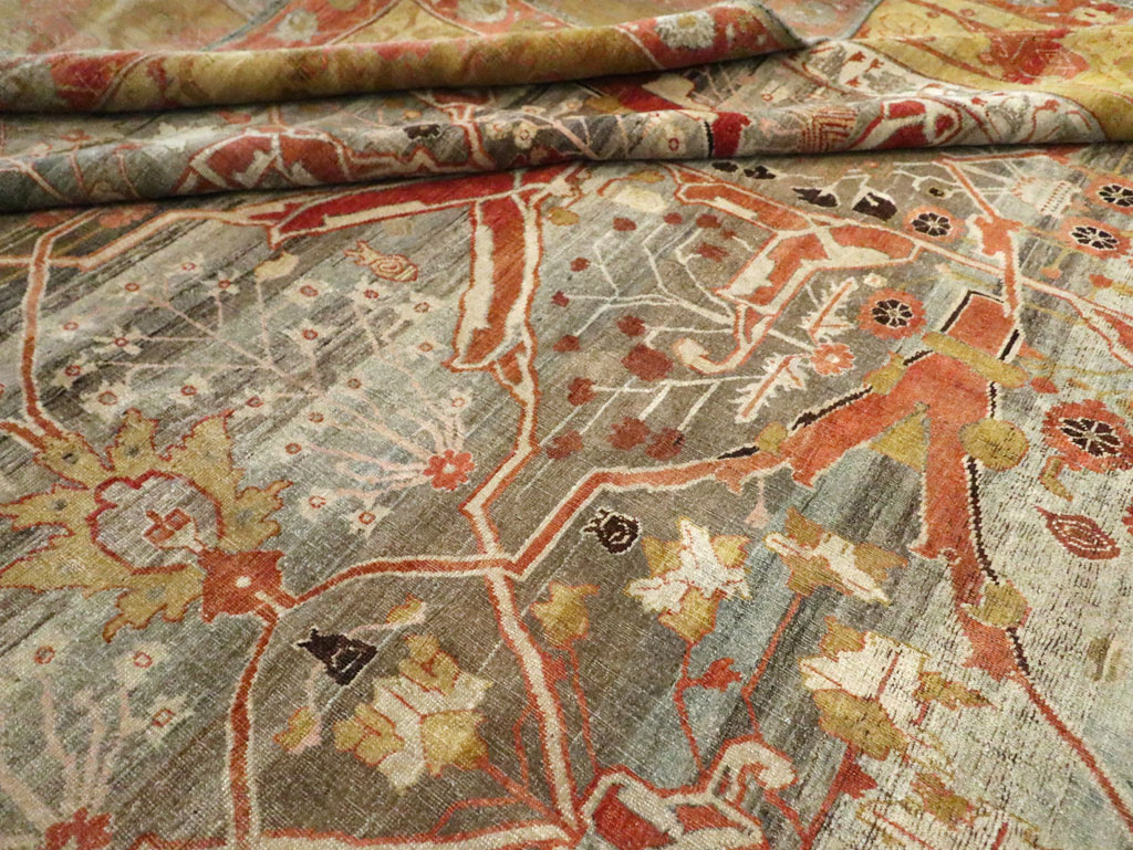 Antique Persian Bidjar Carpet, No.21029 - Galerie Shabab