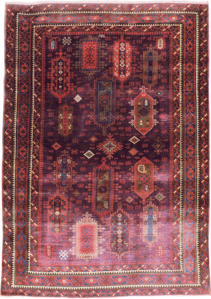 Vintage Indian Agra Carpet, No.21030 - Galerie Shabab