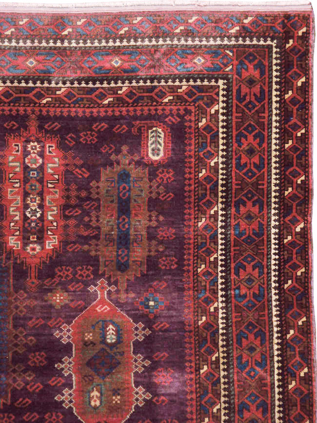Vintage Indian Agra Carpet, No.21030 - Galerie Shabab