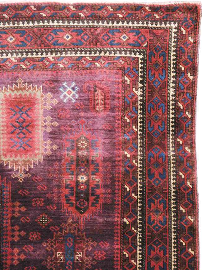 Vintage Indian Agra Carpet, No.21030 - Galerie Shabab