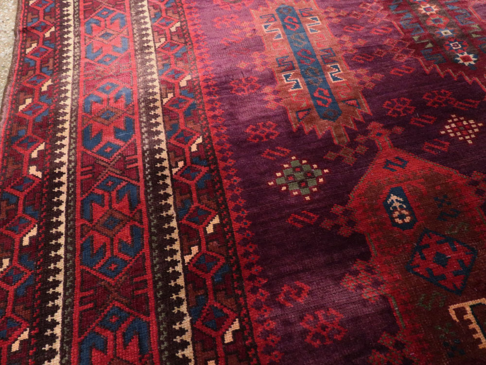 Vintage Indian Agra Carpet, No.21030 - Galerie Shabab