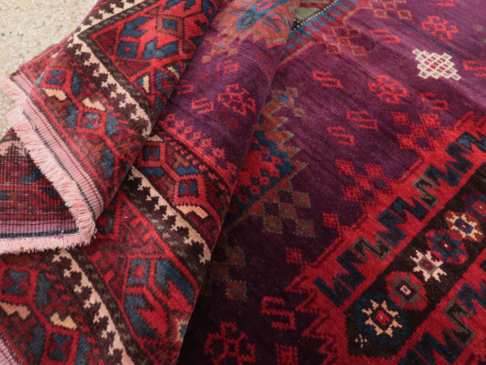 Vintage Indian Agra Carpet, No.21030 - Galerie Shabab