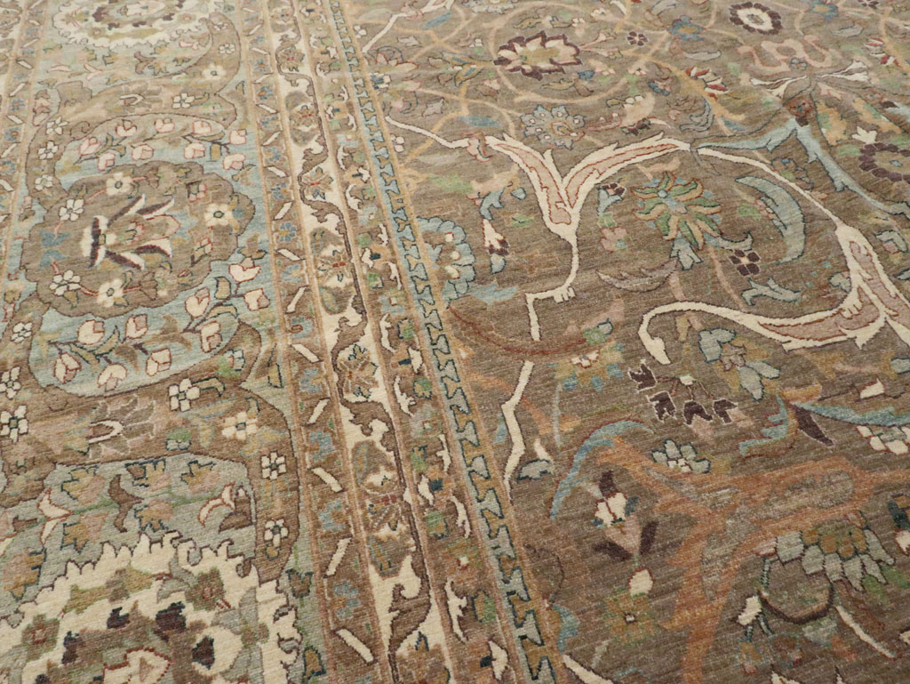 Contemporary Persian Tabriz Carpet, No.21031 - Galerie Shabab