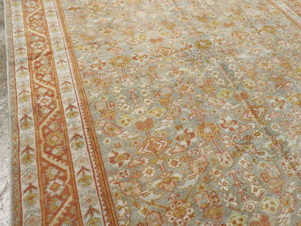 Antique Persian Mahal Gallery Carpet, No.21035 - Galerie Shabab