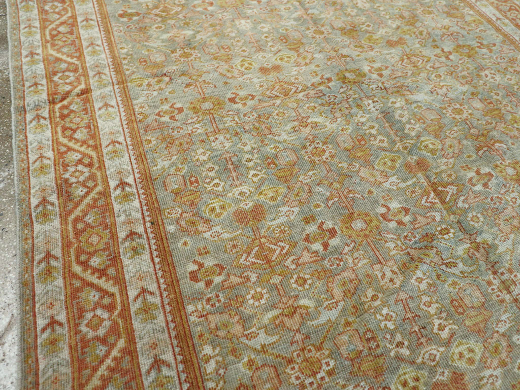 Antique Persian Mahal Gallery Carpet, No.21035 - Galerie Shabab