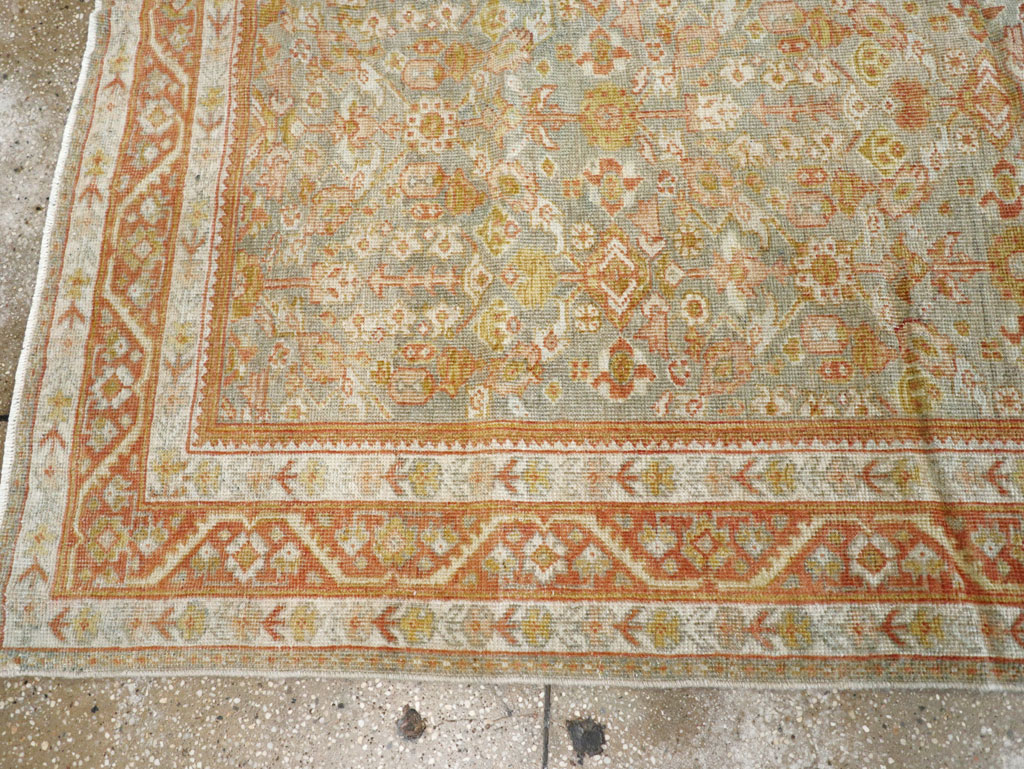 Antique Persian Mahal Gallery Carpet, No.21035 - Galerie Shabab