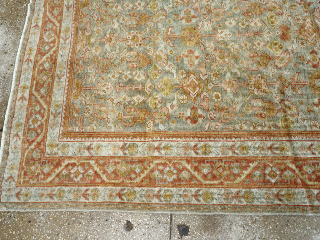 Antique Persian Mahal Gallery Carpet, No.21035 - Galerie Shabab