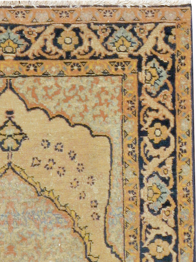 Antique Persian Tabriz Hagi Jalili Rug, No.21045 - Galerie Shabab