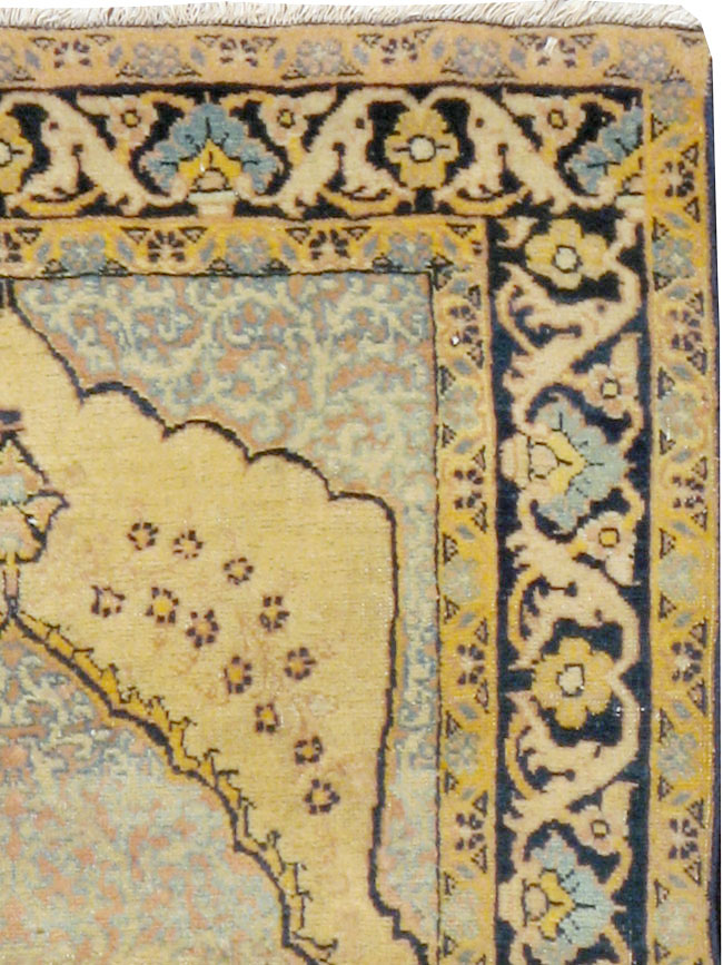 Antique Persian Tabriz Hagi Jalili Rug, No.21045 - Galerie Shabab