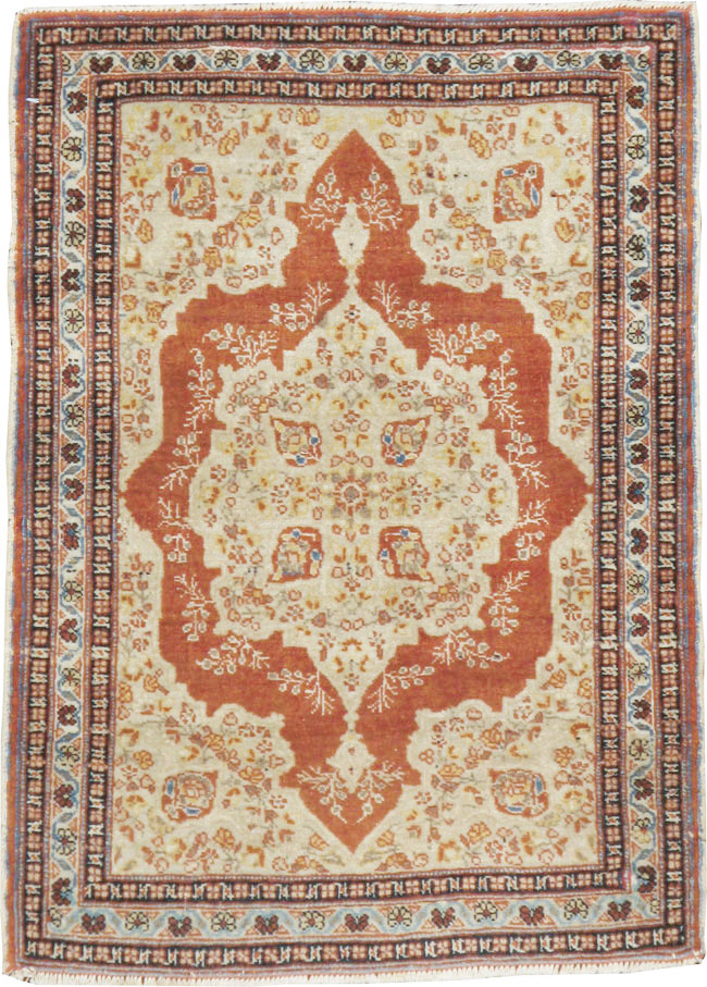 Antique Persian Tabriz Hagi Jalili Rug, No.21046 - Galerie Shabab