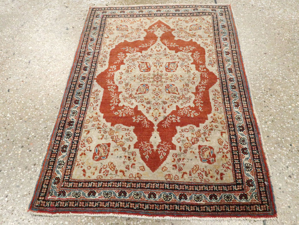 Antique Persian Tabriz Hagi Jalili Rug, No.21046 - Galerie Shabab