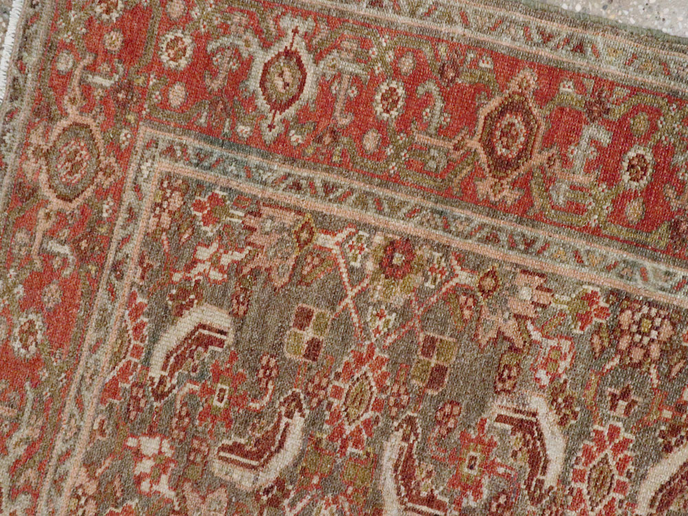 Vintage Persian Malayer Rug, No.21050 - Galerie Shabab