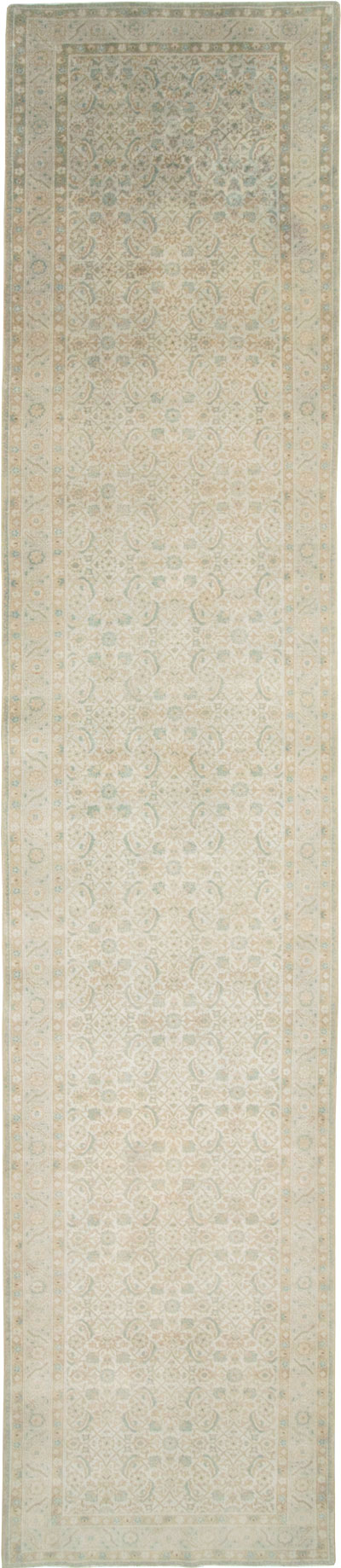 Antique Persian Tabriz Runner, No.21052 - Galerie Shabab