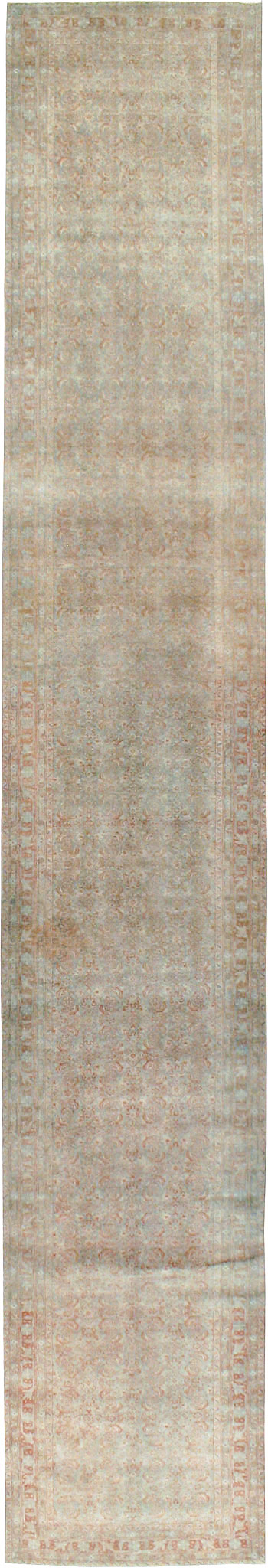 Antique Persian Tabriz Runner, No.21056 - Galerie Shabab