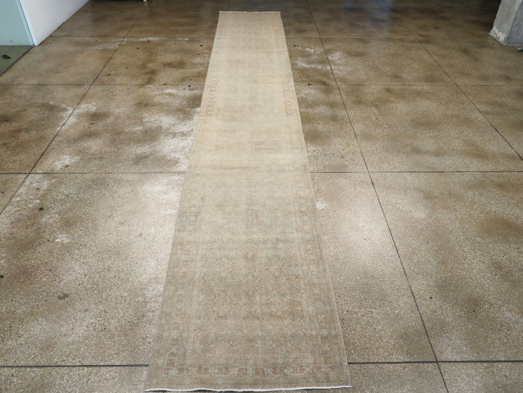 Antique Persian Tabriz Runner, No.21056 - Galerie Shabab