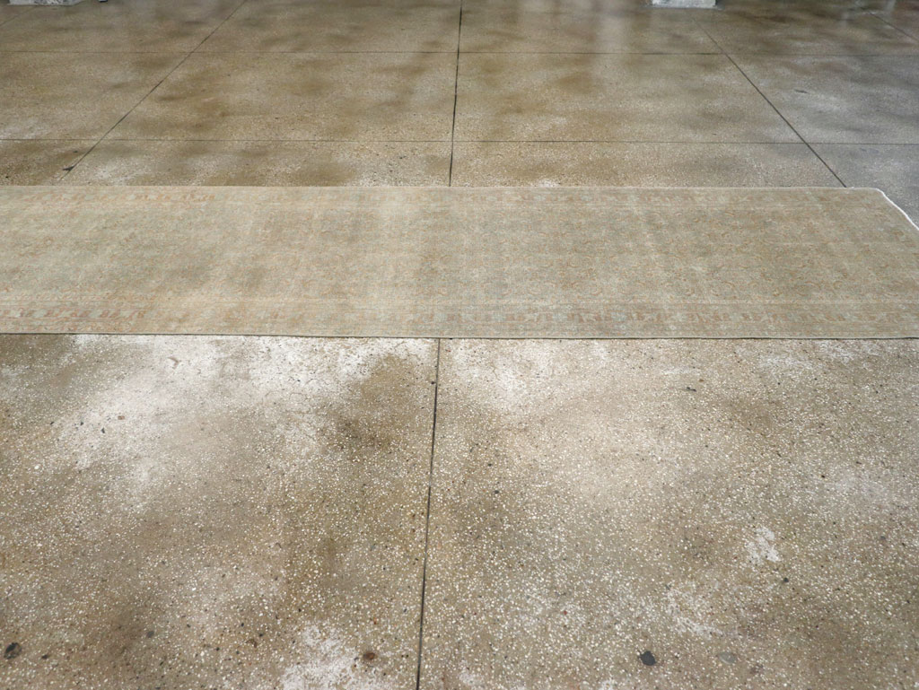 Antique Persian Tabriz Runner, No.21056 - Galerie Shabab