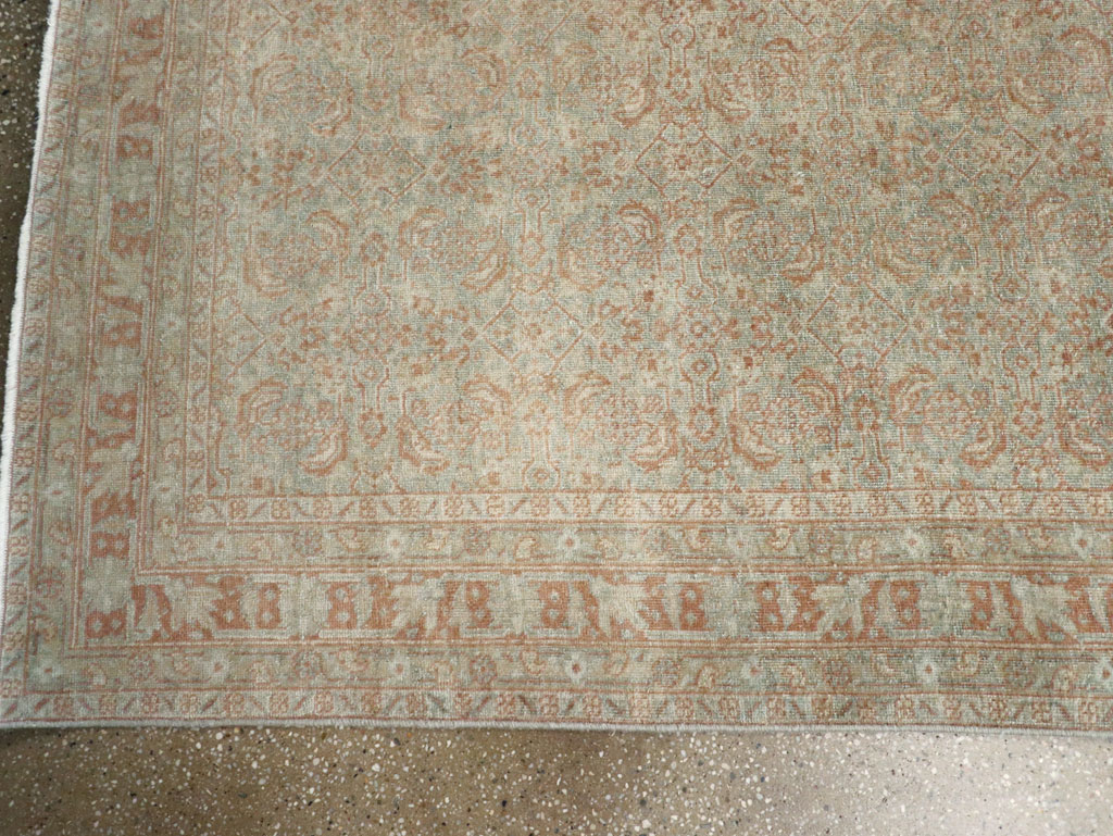 Antique Persian Tabriz Runner, No.21056 - Galerie Shabab