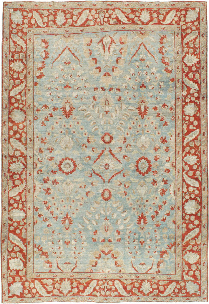 Antique Persian Tabriz Carpet, No.21062 - Galerie Shabab