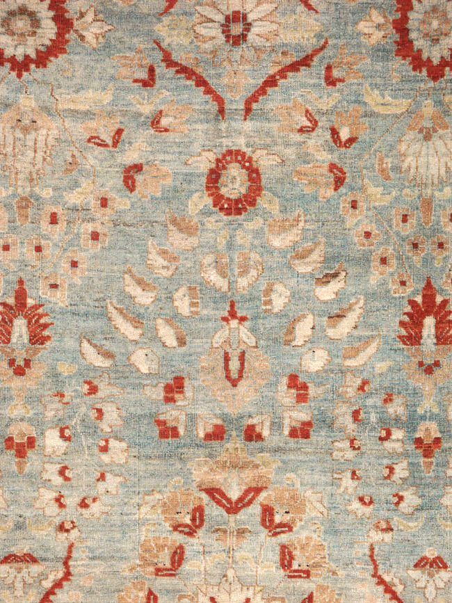 Antique Persian Tabriz Carpet, No.21062 - Galerie Shabab
