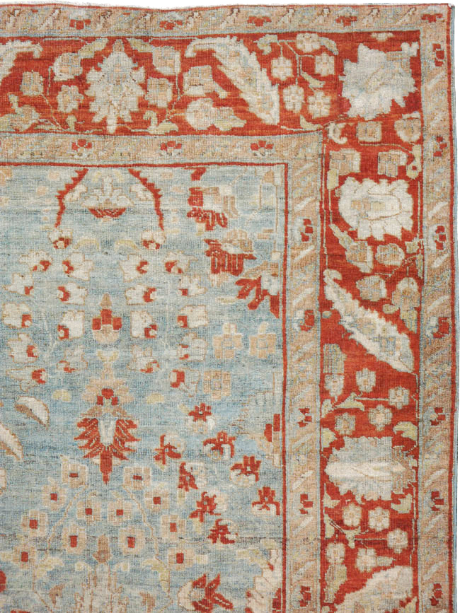 Antique Persian Tabriz Carpet, No.21062 - Galerie Shabab