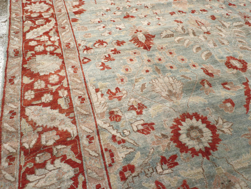 Antique Persian Tabriz Carpet, No.21062 - Galerie Shabab