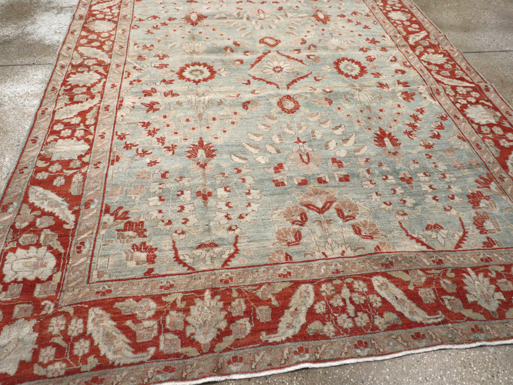 Antique Persian Tabriz Carpet, No.21062 - Galerie Shabab