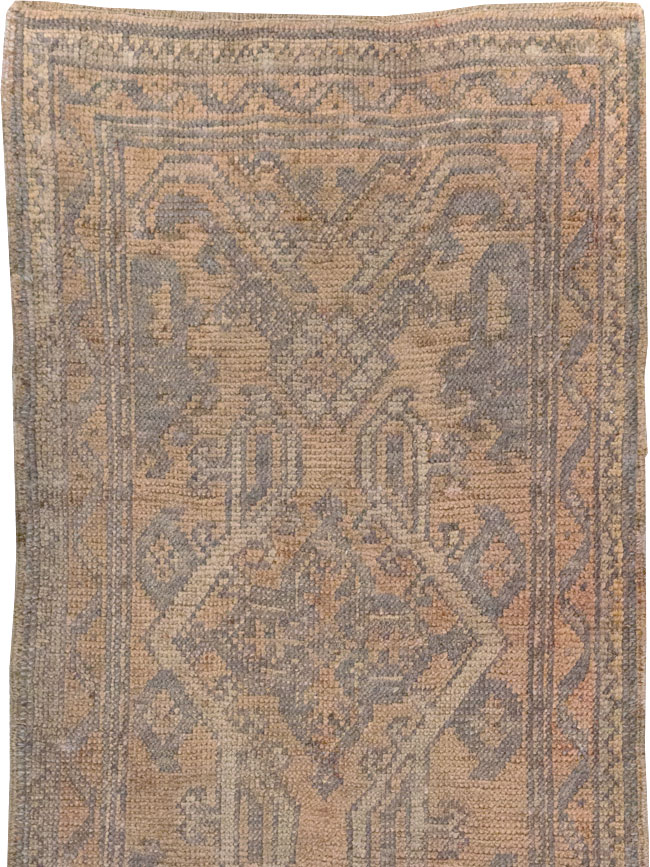 Antique Turkish Oushak Long Runner, No.21064 - Galerie Shabab