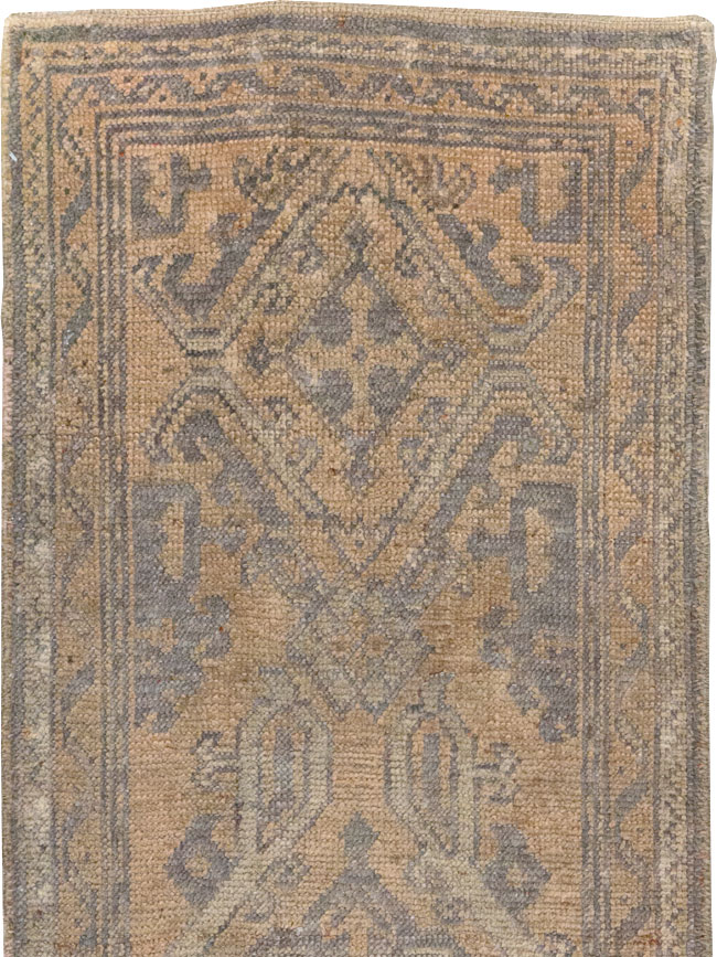 Antique Turkish Oushak Long Runner, No.21064 - Galerie Shabab