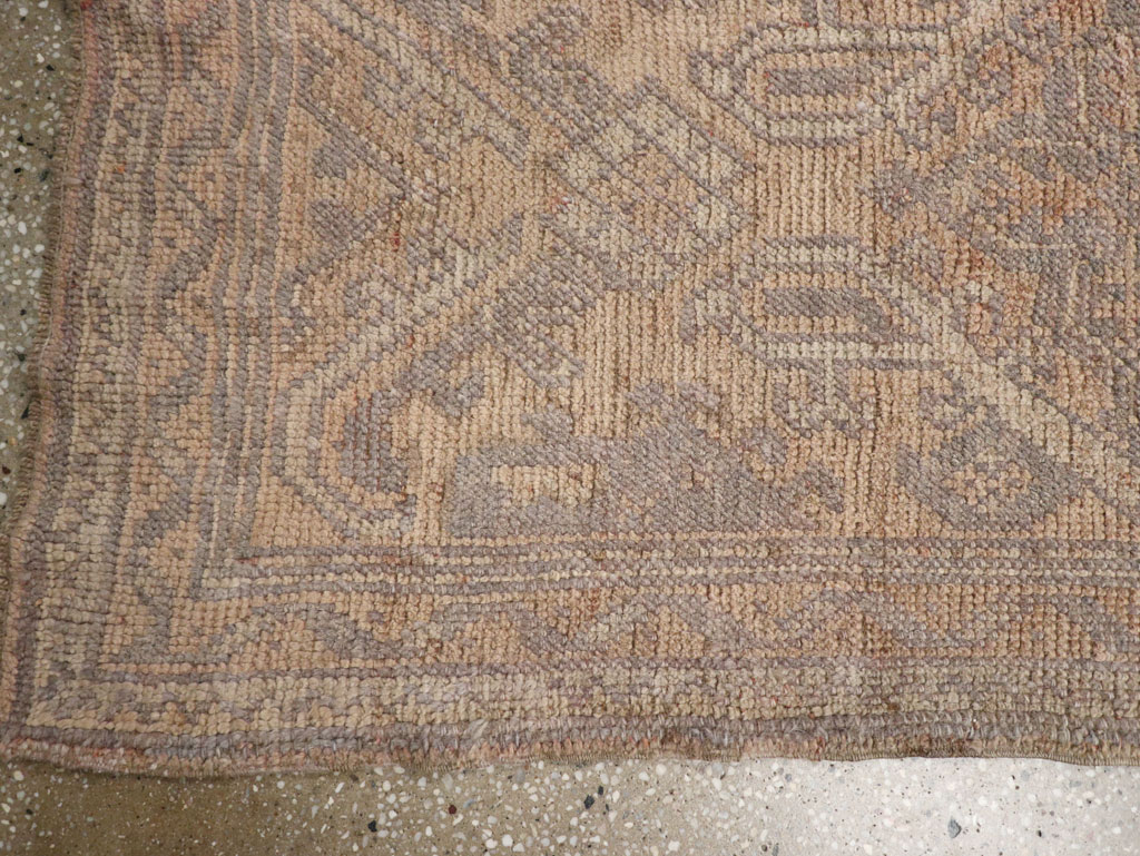 Antique Turkish Oushak Long Runner, No.21064 - Galerie Shabab
