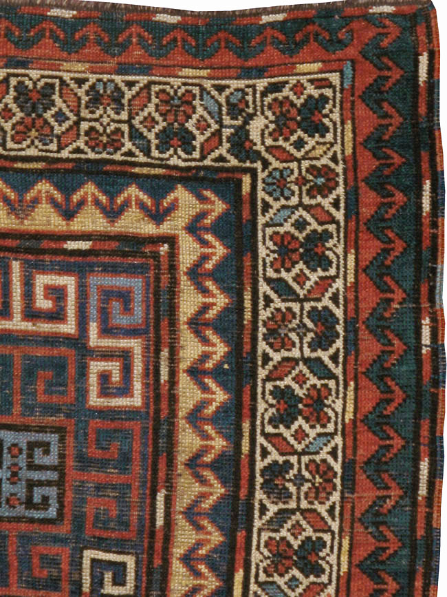 Antique Caucasian Kazak Rug, No.21065 - Galerie Shabab