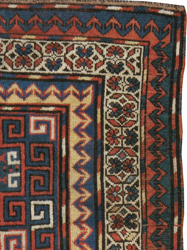 Antique Caucasian Kazak Rug, No.21065 - Galerie Shabab