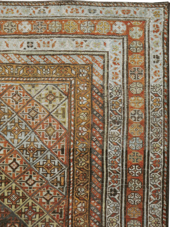 Antique Persian Kurdish Rug, No.21070 - Galerie Shabab