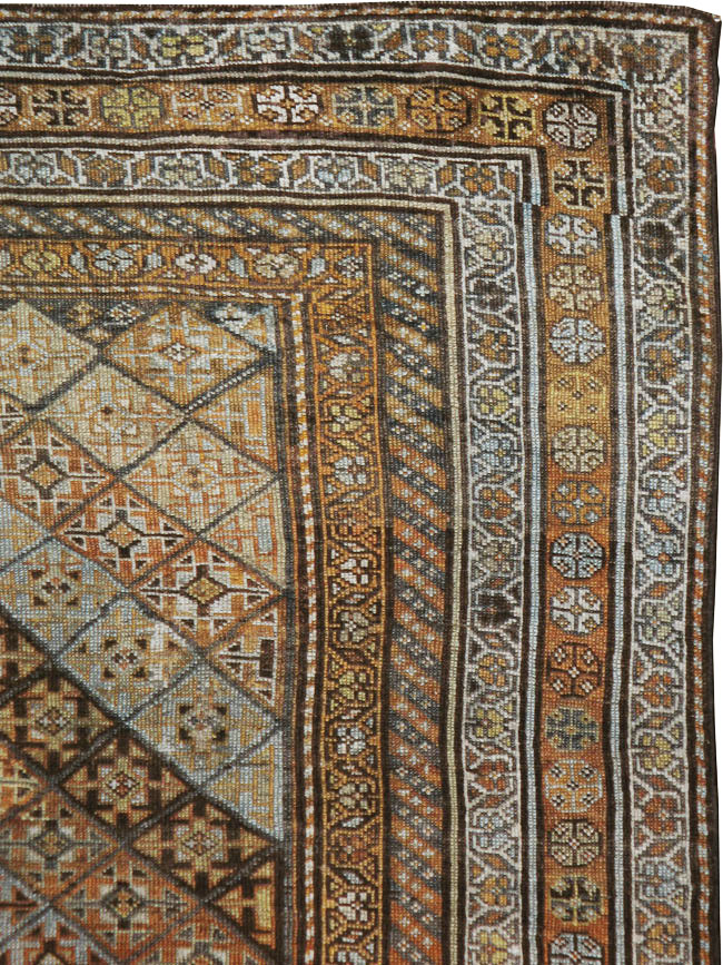 Antique Persian Kurdish Rug, No.21070 - Galerie Shabab