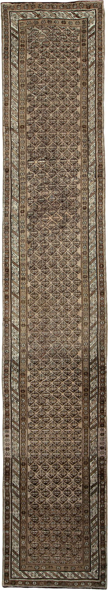 Vintage Persian Kurdish Runner, No.21073 - Galerie Shabab