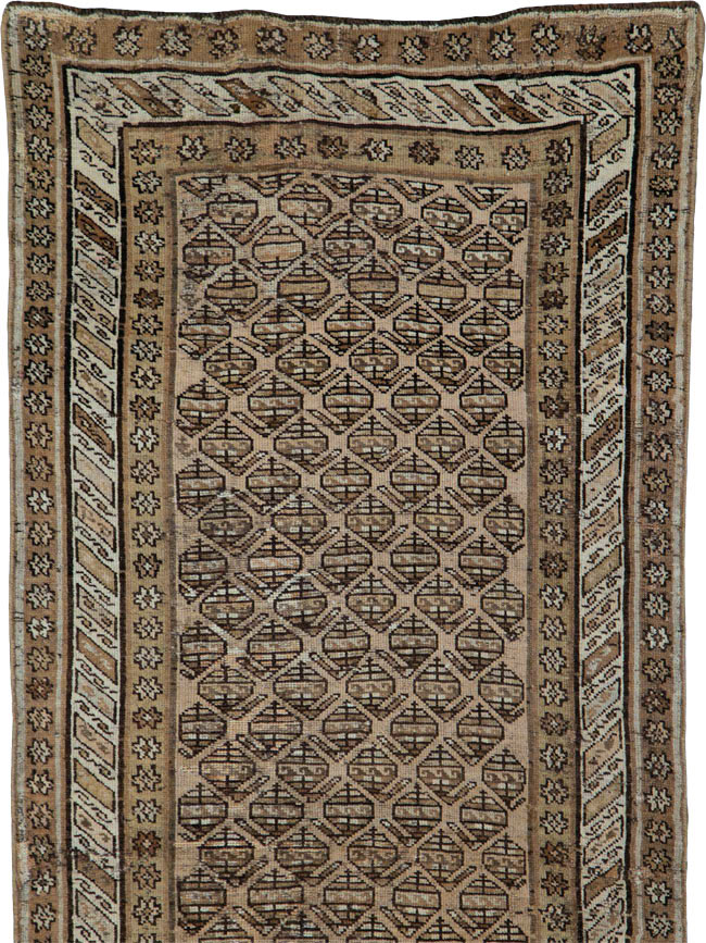 Vintage Persian Kurdish Runner, No.21073 - Galerie Shabab