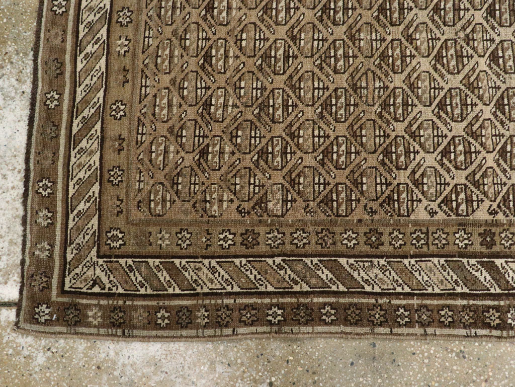 Vintage Persian Kurdish Runner, No.21073 - Galerie Shabab