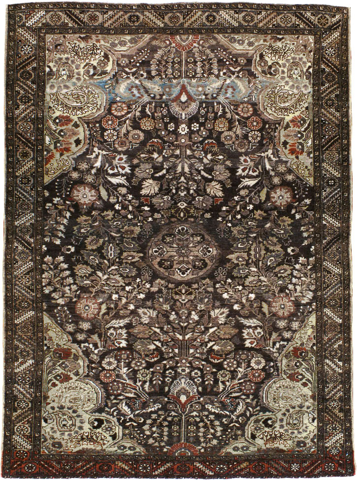 Vintage Persian Malayer Rug, No.21074 - Galerie Shabab