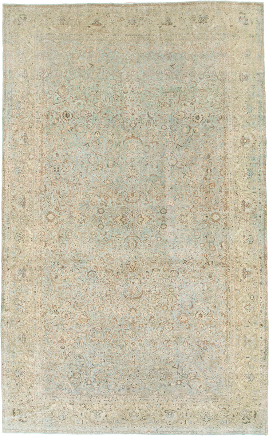 Vintage Persian Kashan Carpet, No.21075 - Galerie Shabab