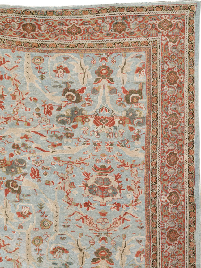 Antique Persian Mahal Carpet, No.21077 - Galerie Shabab