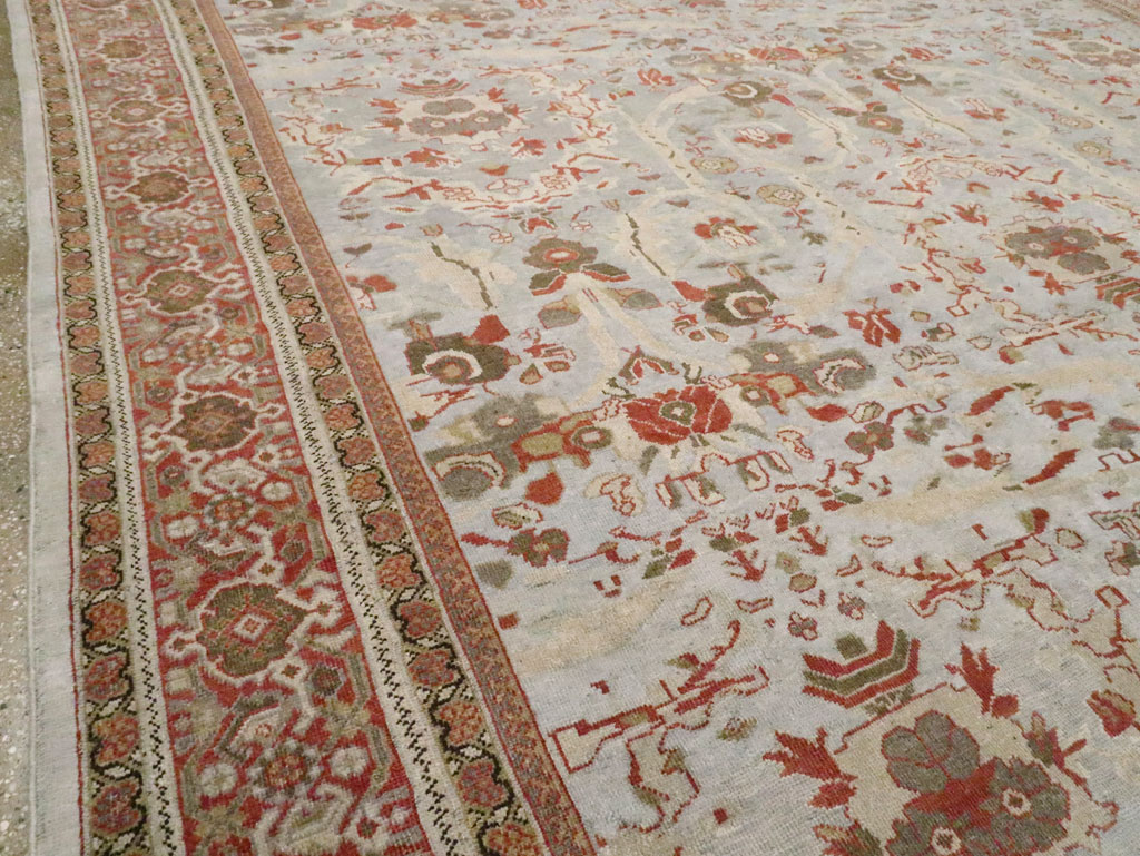 Antique Persian Mahal Carpet, No.21077 - Galerie Shabab
