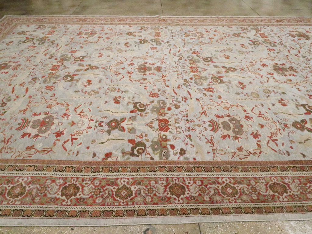 Antique Persian Mahal Carpet, No.21077 - Galerie Shabab