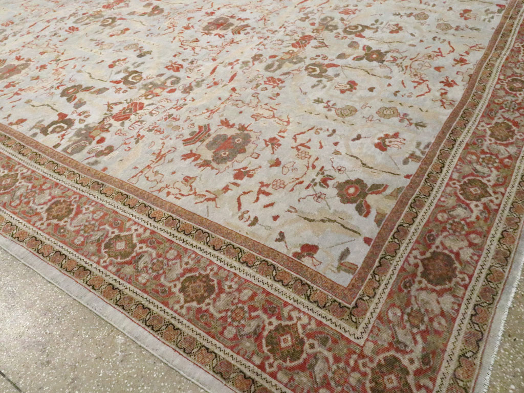 Antique Persian Mahal Carpet, No.21077 - Galerie Shabab