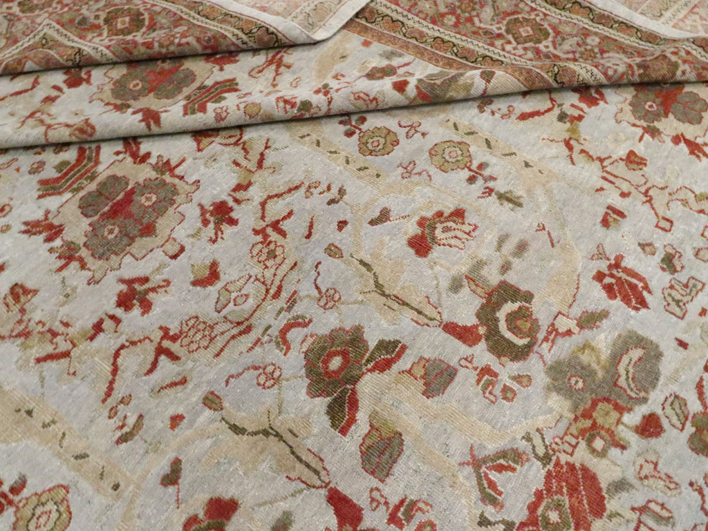 Antique Persian Mahal Carpet, No.21077 - Galerie Shabab