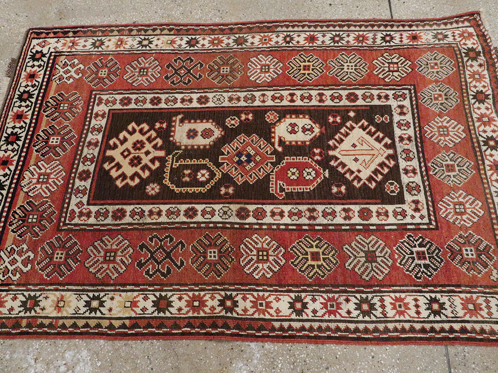 Antique Caucasian Kazak Rug, No.21079 - Galerie Shabab