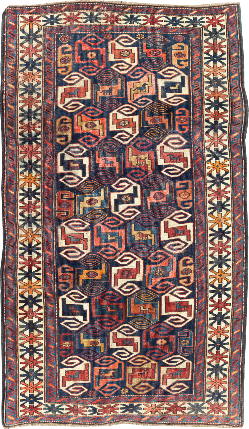 Antique Caucasian Kuba Rug, No.21082 - Galerie Shabab