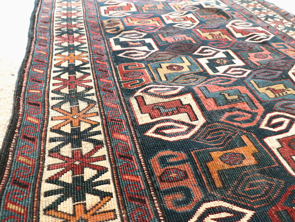 Antique Caucasian Kuba Rug, No.21082 - Galerie Shabab