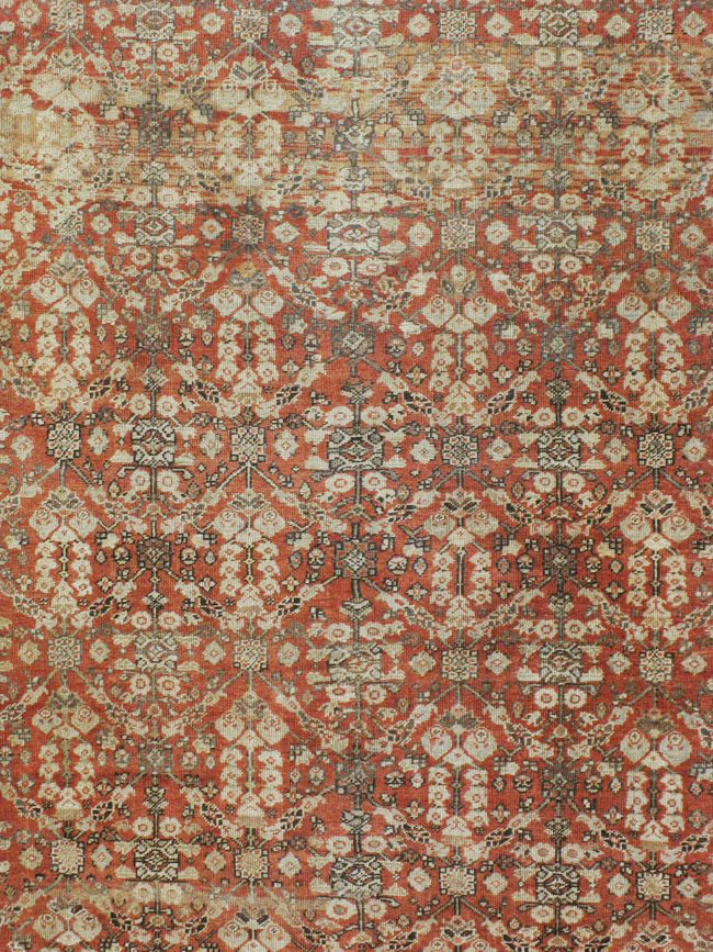 Antique Persian Mahal Carpet, No.21084 - Galerie Shabab