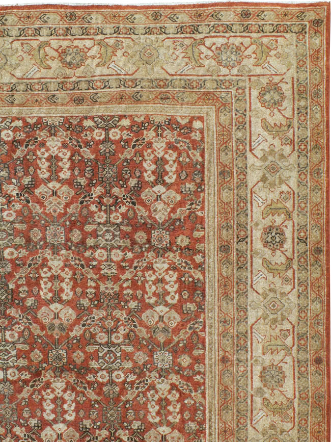 Antique Persian Mahal Carpet, No.21084 - Galerie Shabab