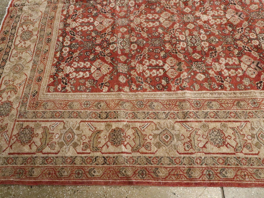 Antique Persian Mahal Carpet, No.21084 - Galerie Shabab