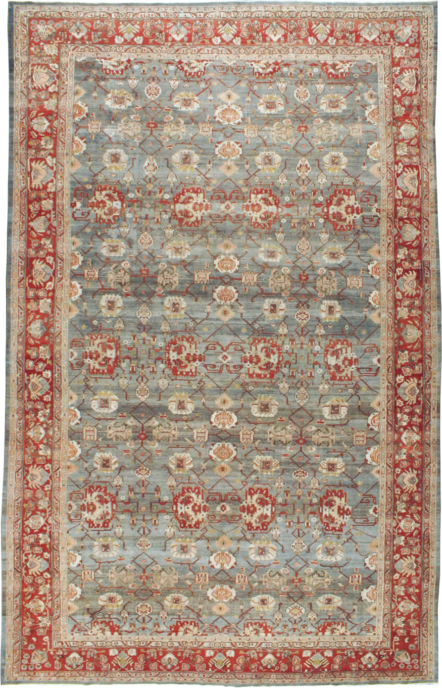 Antique Persian Bibikabad Carpet, No.21085 - Galerie Shabab